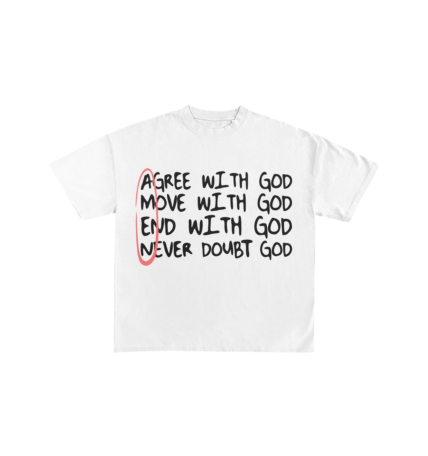 AMEN-WHT/BLK