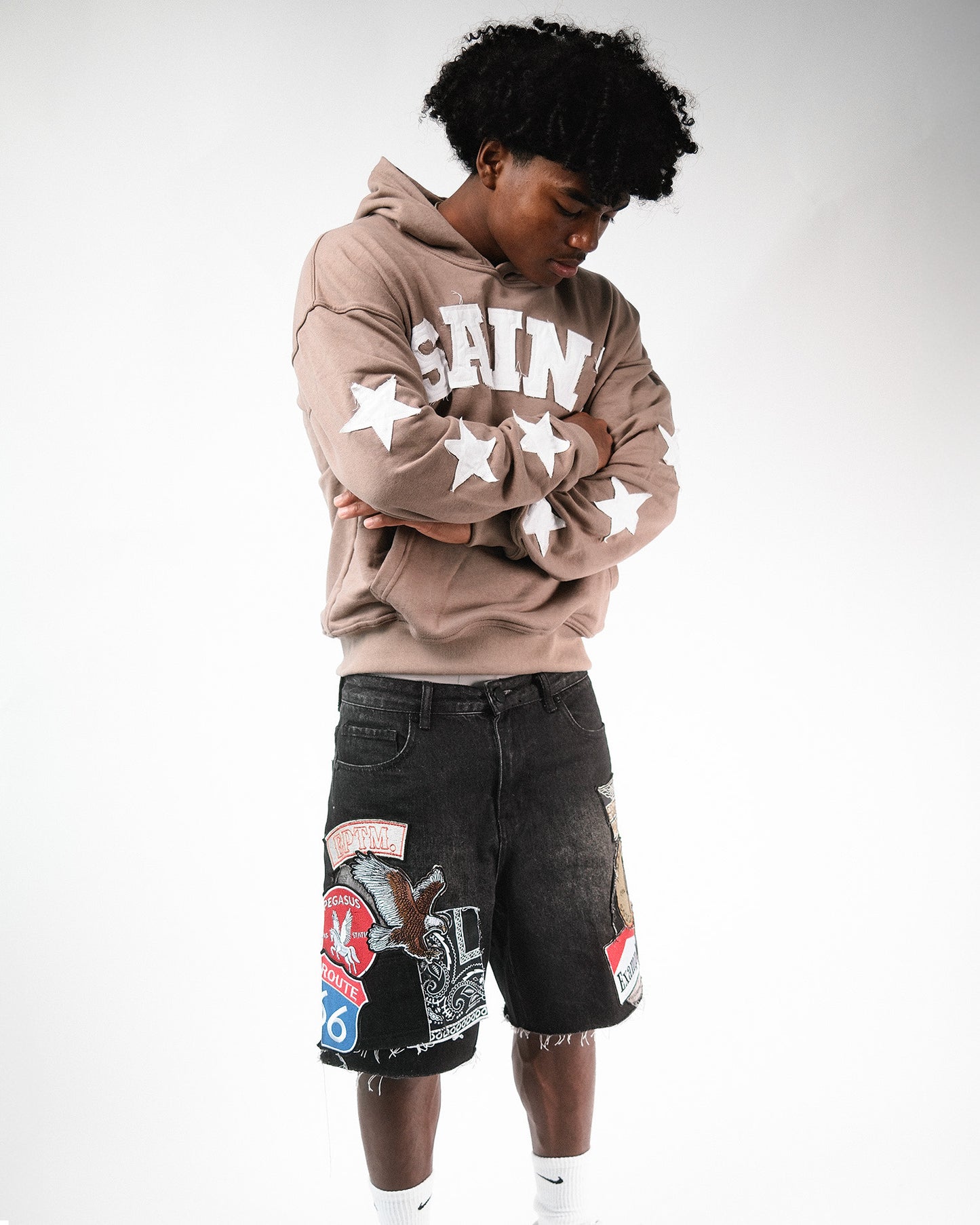Saint Hoodie(grey)