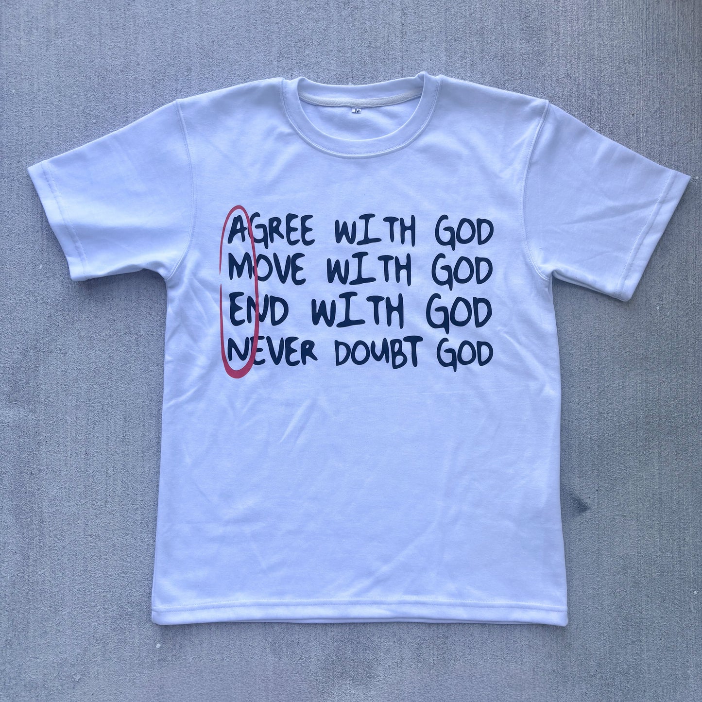 AMEN-WHT/BLK