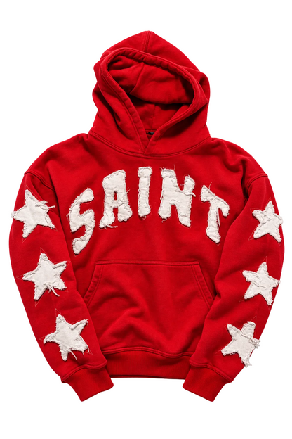 "Saint" hoodie (Cherry)