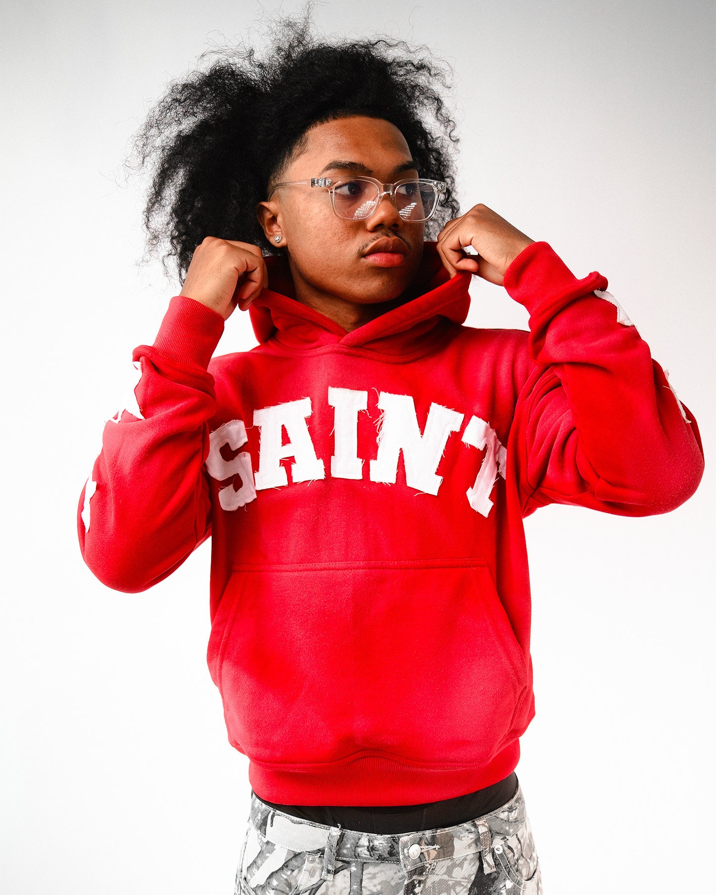 Saint hoodie(red)