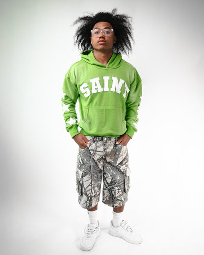 Saint hoodie(green)