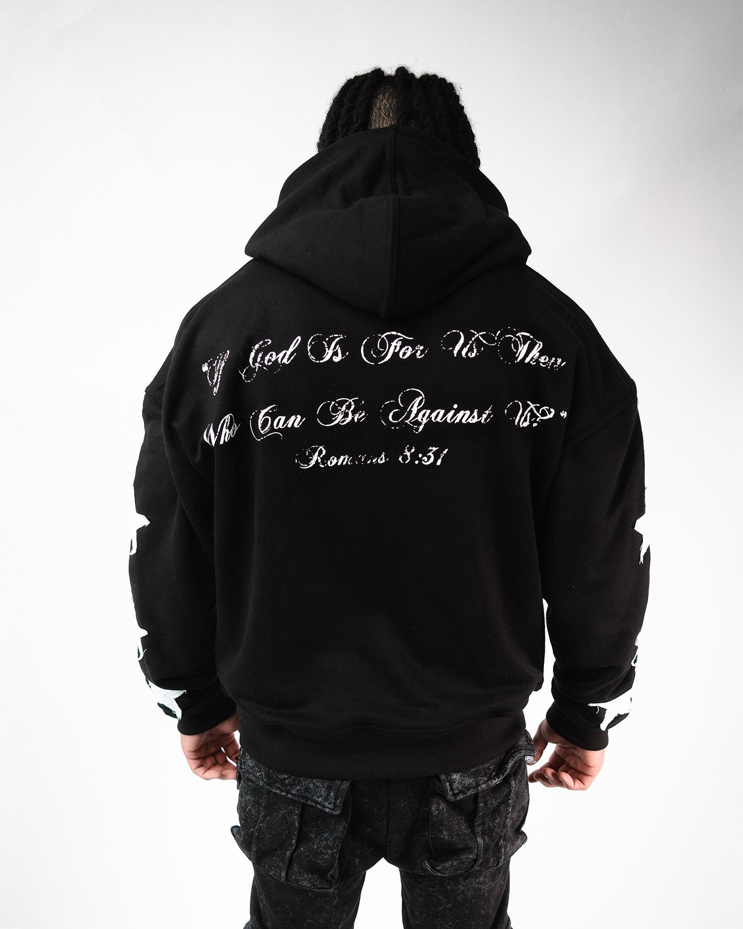 Saint hoodie(Black)