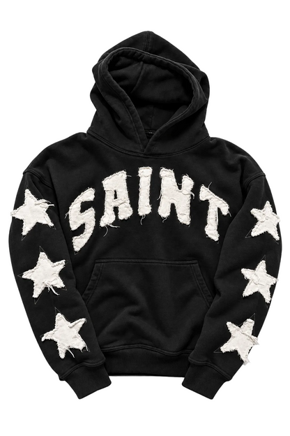 "Saint" hoodie (Charcoal)