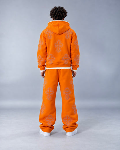 CREAMSICLE Rhinestone Sweatsuit