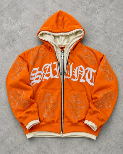 CREAMSICLE Rhinestone Sweatsuit
