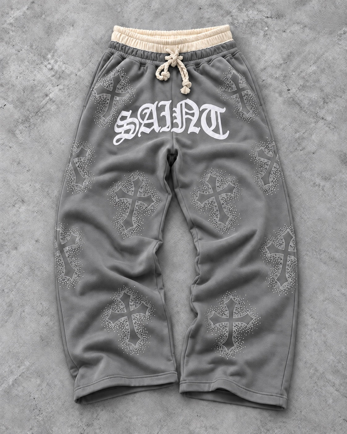 (GRAPHITE) "Rhinestone Sweatsuit"