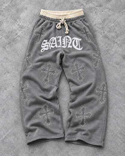 (GRAPHITE) "Rhinestone Sweatsuit"