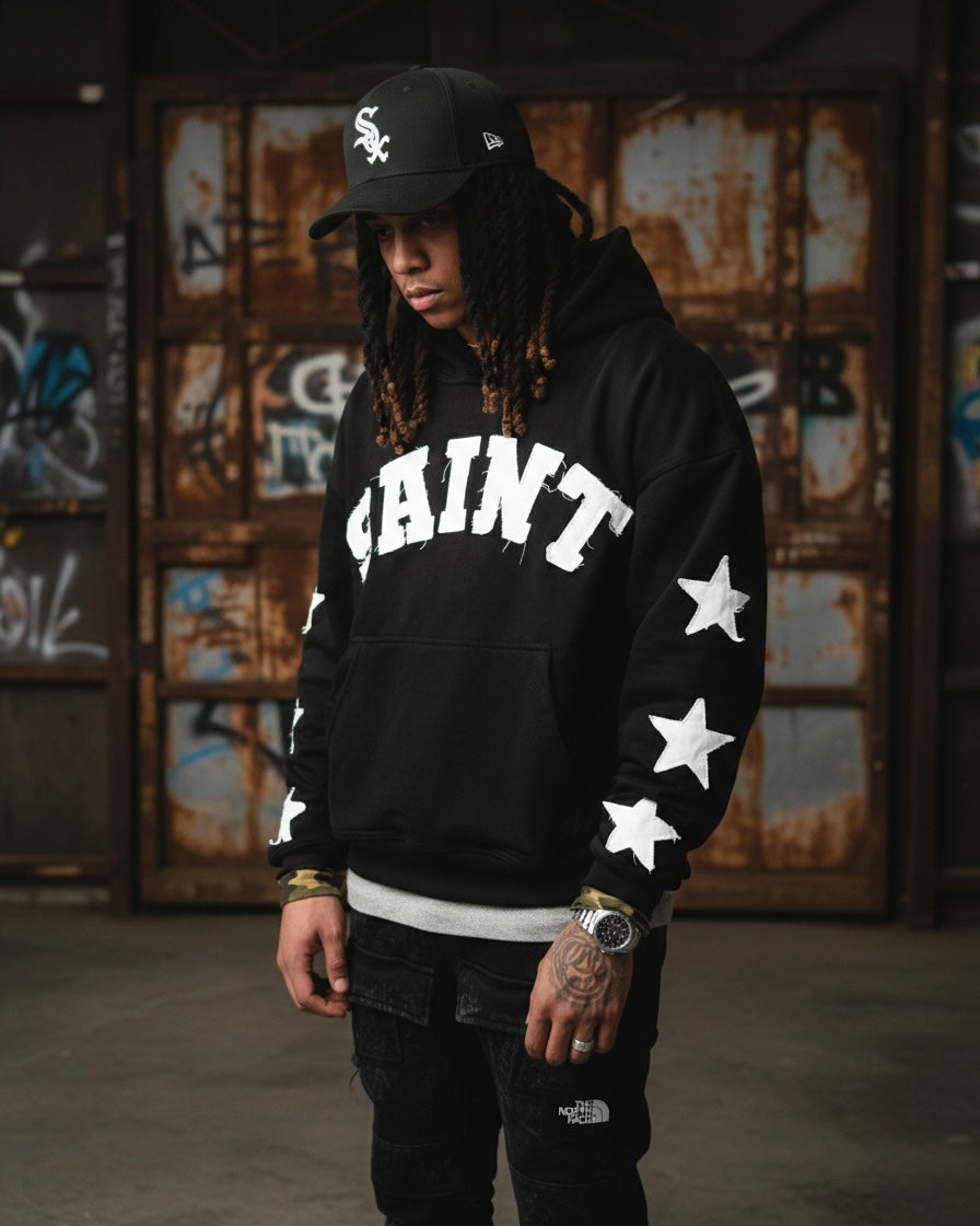 Saint hoodie- Charcoal