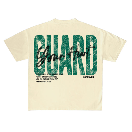 GUARD YOUR HEART Tee- Sand
