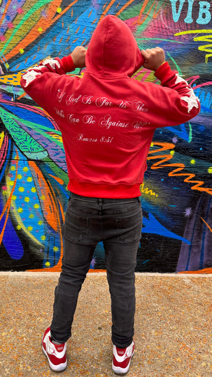 Saint hoodie(red)